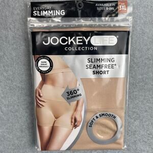 G5000 Jockey Essentials Women's Shapewear Body Slimming Slipshort Size 3XL